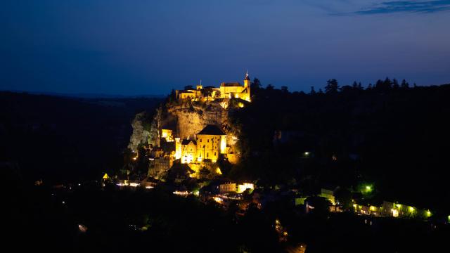 Rocamadour la nuit