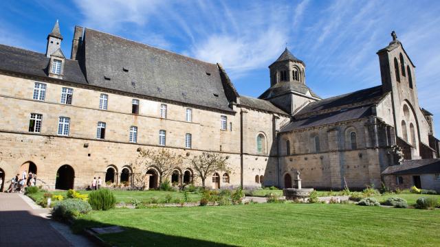 Abbaye d'Aubazine vue générale