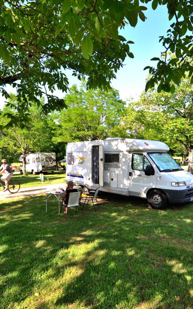 Camping en camping-car