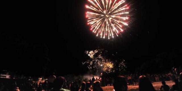 Feu d'artifice en Vallée de la Dordogne