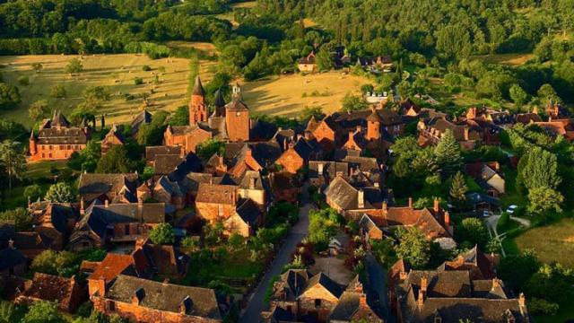 Toujours le vol de se matin sur #collongeslarouge en #correze vu