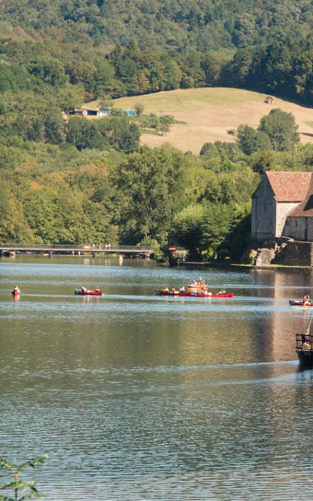 Gabare à Beaulieu-sur-Dordogne