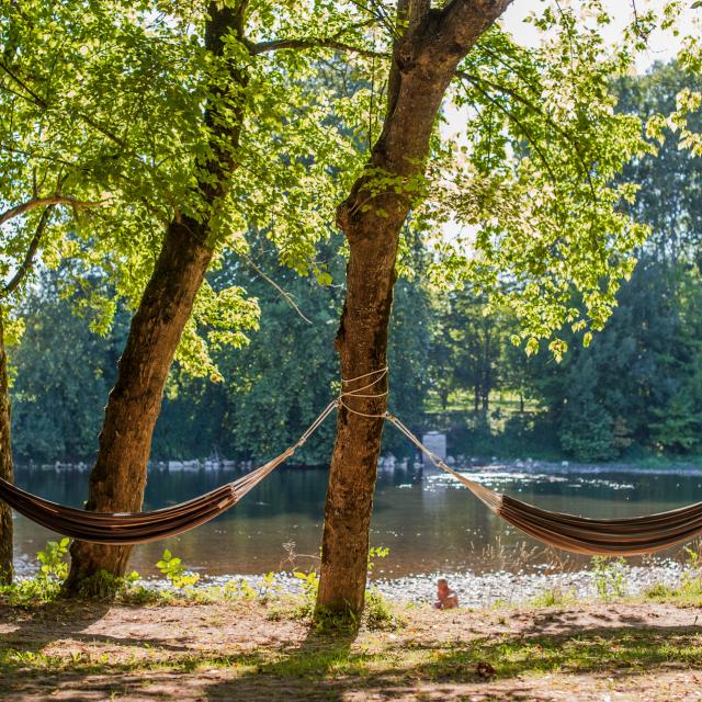 Espace détente - Camping du Port Creysse