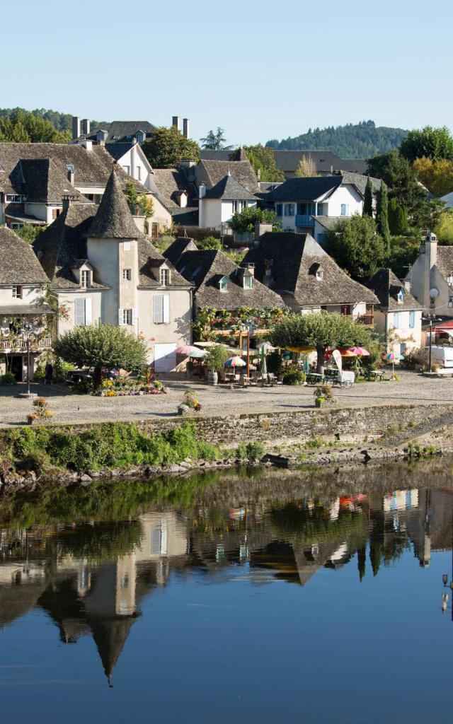 Les quais d'Argentat-sur-Dordogne