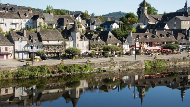 Les quais d'Argentat-sur-Dordogne