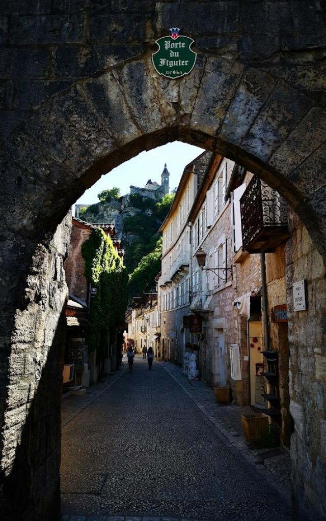 Porte du figuier cité de Rocamadour