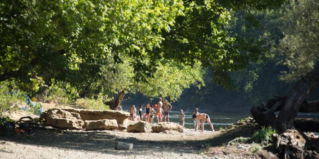 Plage de Creysse