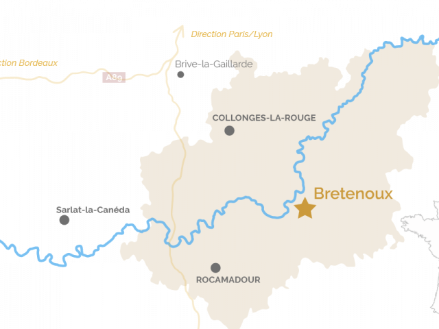 Carte Bretenoux