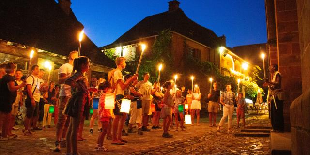 Visite Nocturne Flambeau Collonges©malikaturin 00024