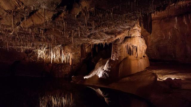 Salle des merveilles - grottes de Lacave