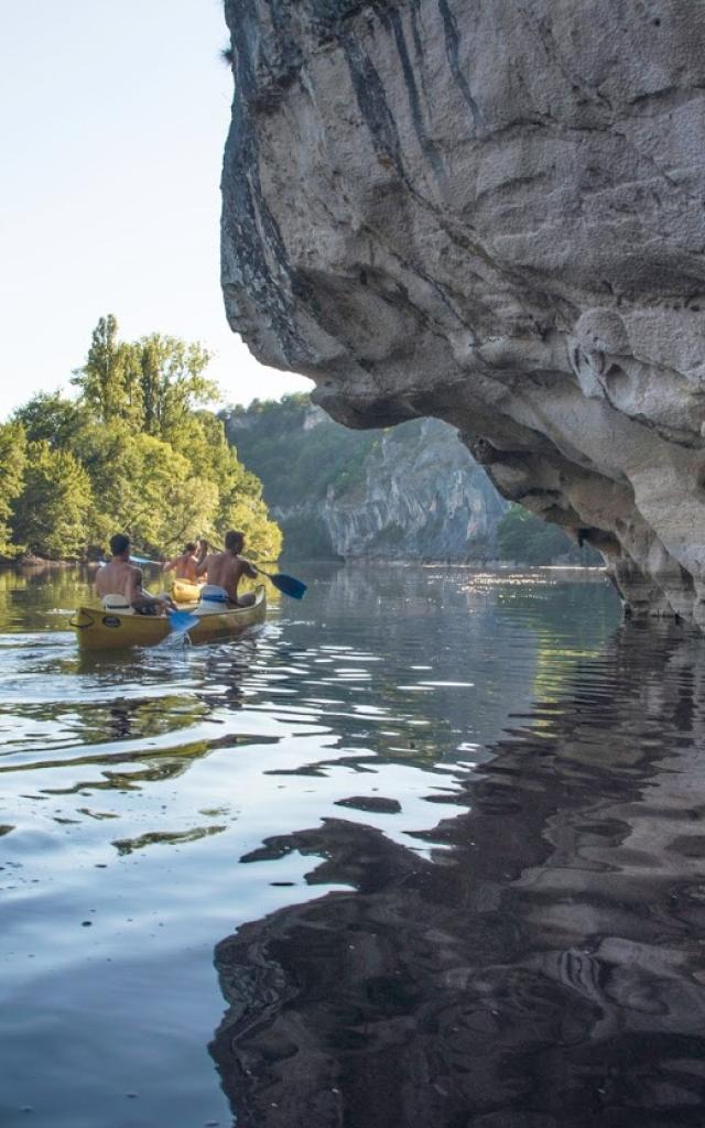 Canoë sur la Dordogne