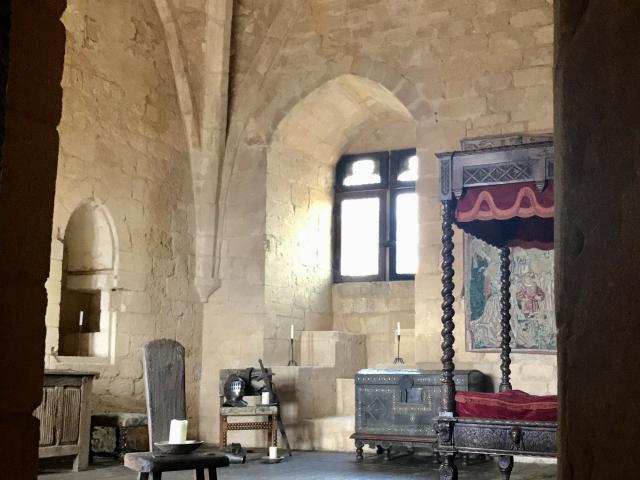 Chambre du Château de Beynac