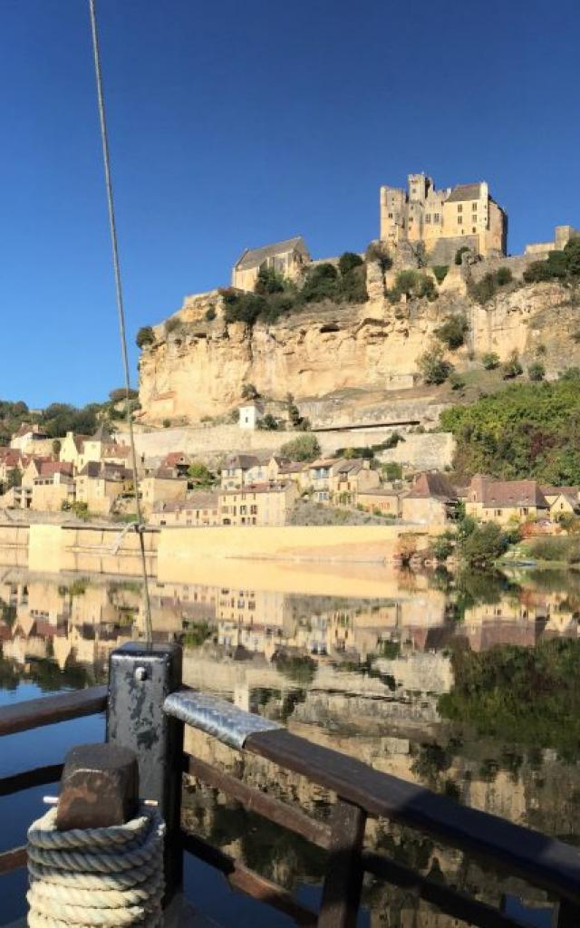 Château de Beynac vue des gabares