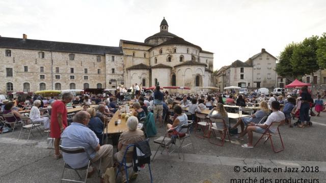 Marché Souillac en Jazz