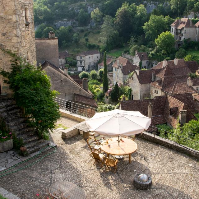 Coeur du village de Saint-Cirq-Lapopie