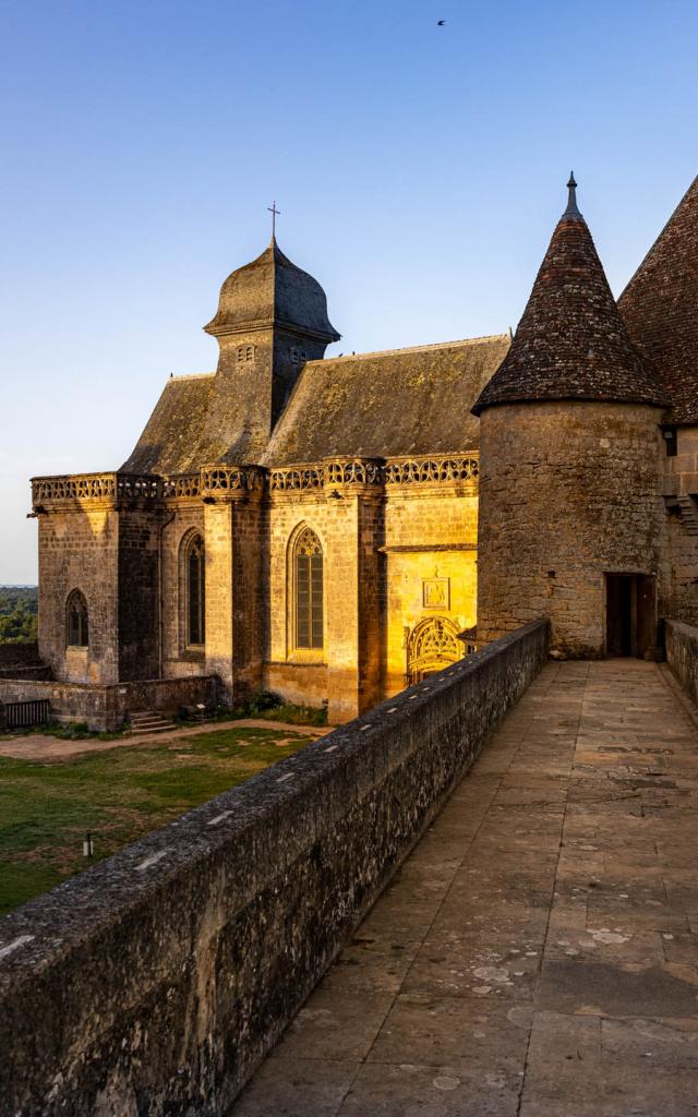 France, Dordogne (24), Périgord Pourpre, Biron, château de Biron//France, Dordogne, Purple Perigord, Biron, Castle of Biron