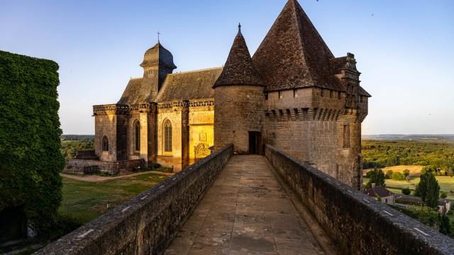 France, Dordogne (24), Périgord Pourpre, Biron, château de Biron//France, Dordogne, Purple Perigord, Biron, Castle of Biron