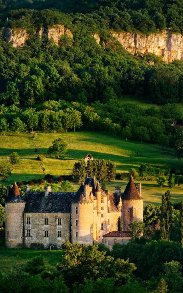 FRANCE. LE LOT. CHATEAU DE MONTAL