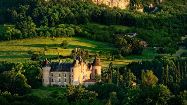 FRANCE. LE LOT. CHATEAU DE MONTAL