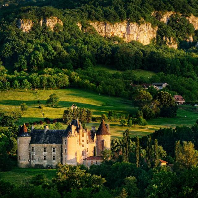 FRANCE. LE LOT. CHATEAU DE MONTAL