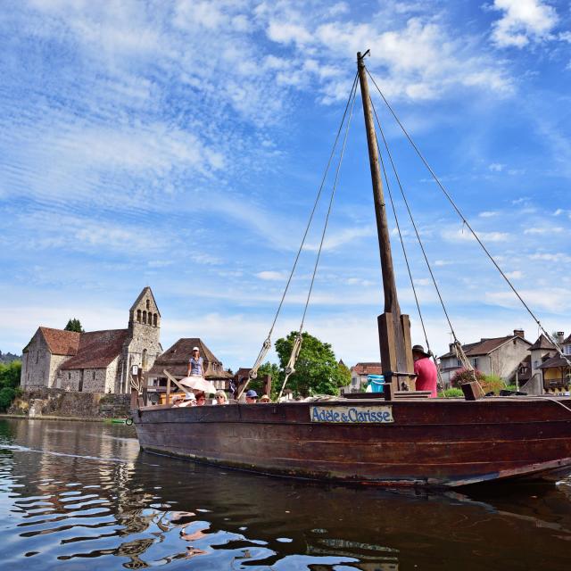 Gabare À Beaulieu ©romann Ramshorn Corrèze Tourisme