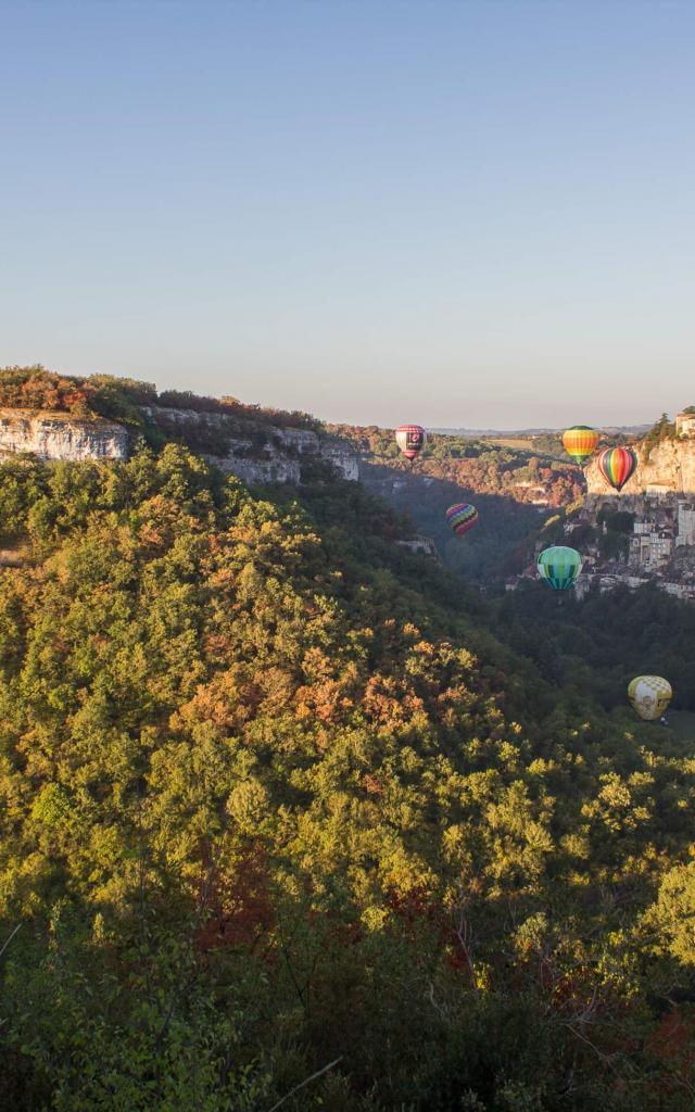 Montgolfiades 2016 Rocamadour © Lot Tourisme C. Novello