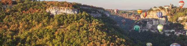 Montgolfiades 2016 Rocamadour © Lot Tourisme C. Novello