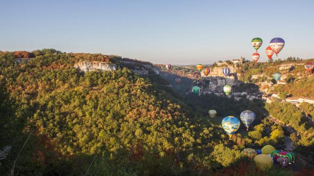 Montgolfiades 2016 Rocamadour © Lot Tourisme C. Novello