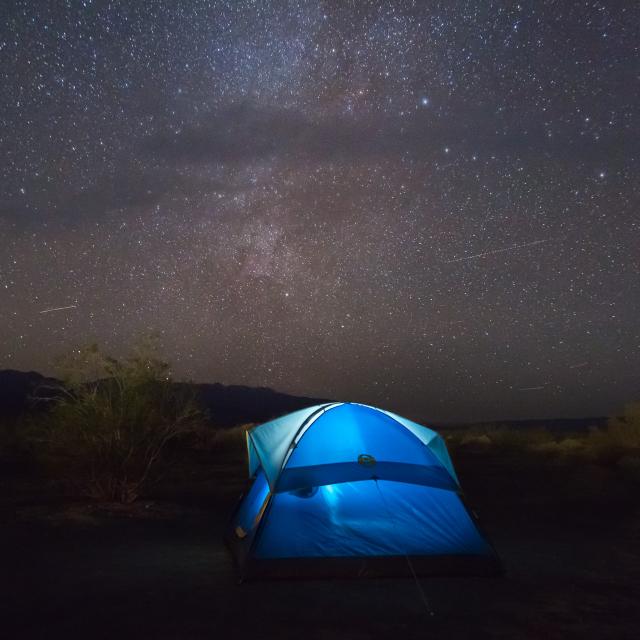 Bivouac en tente