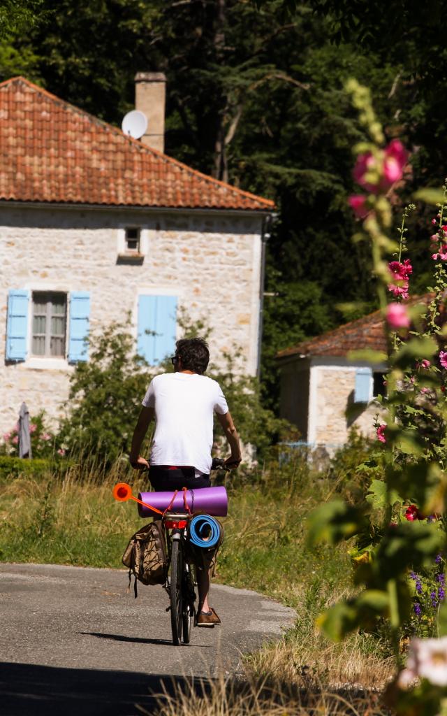 Véloroute à Grézels