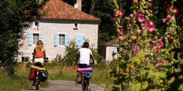 Véloroute à Grézels