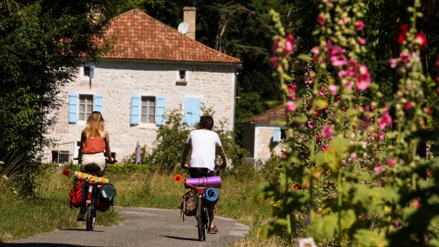 Véloroute à Grézels