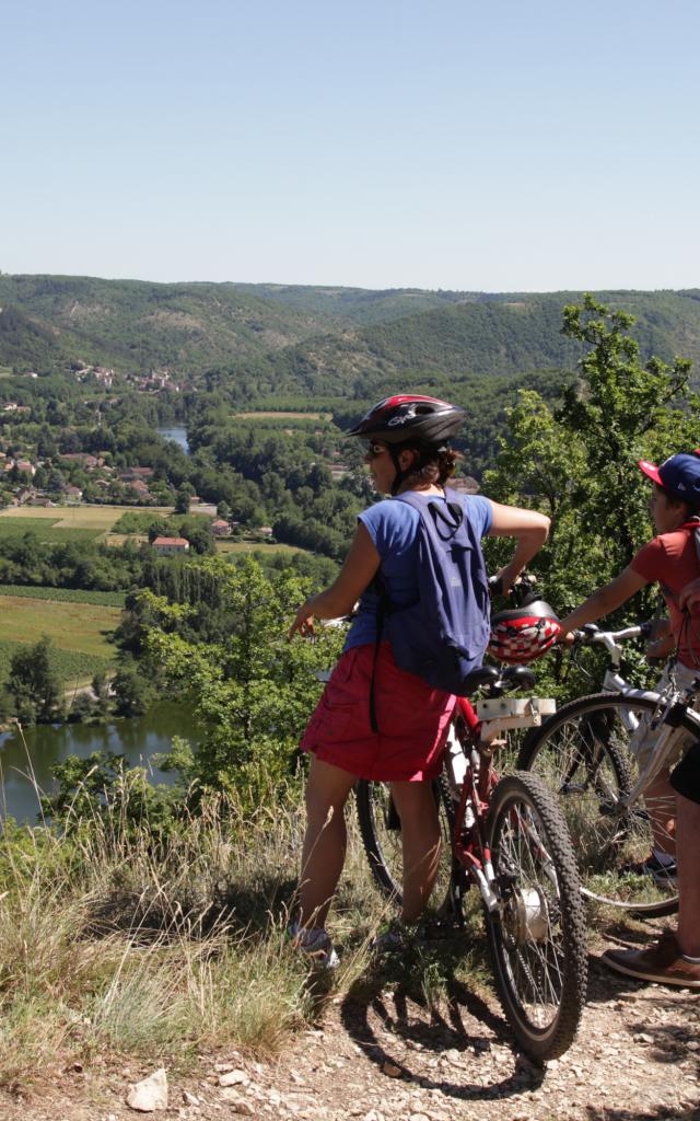 VTT en famille - Vallée du Lot