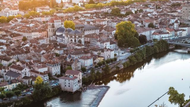 Vue Sur Le Vieux Cahors