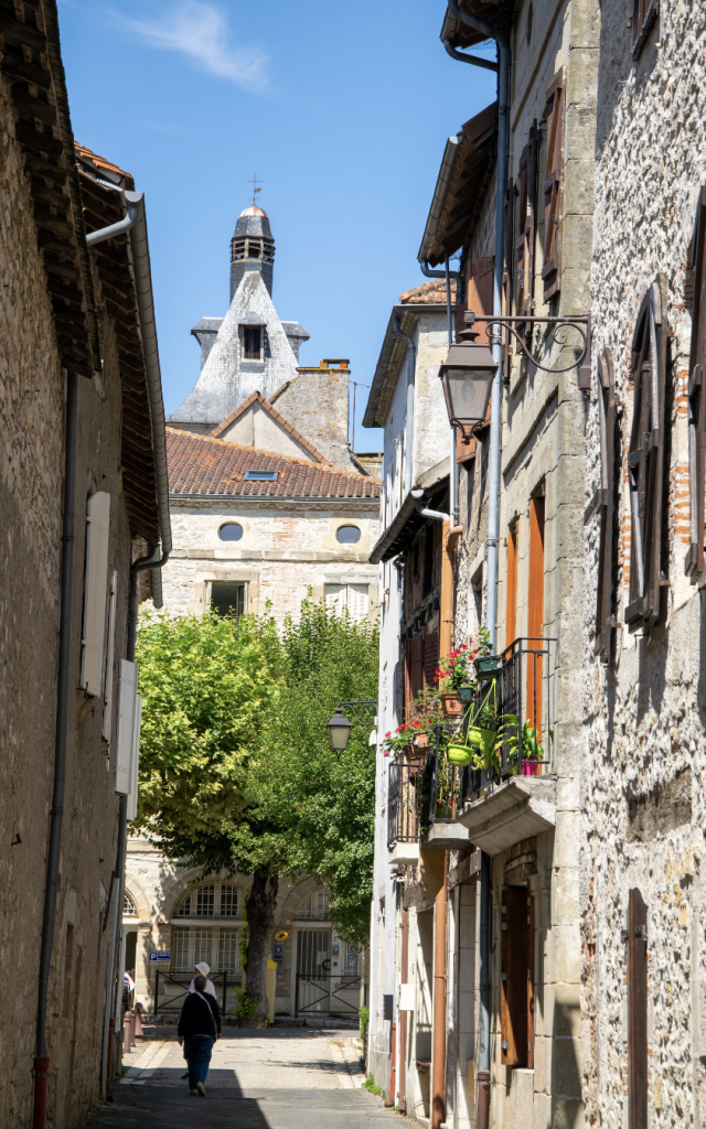 Rue de Faubourg à Cajarc