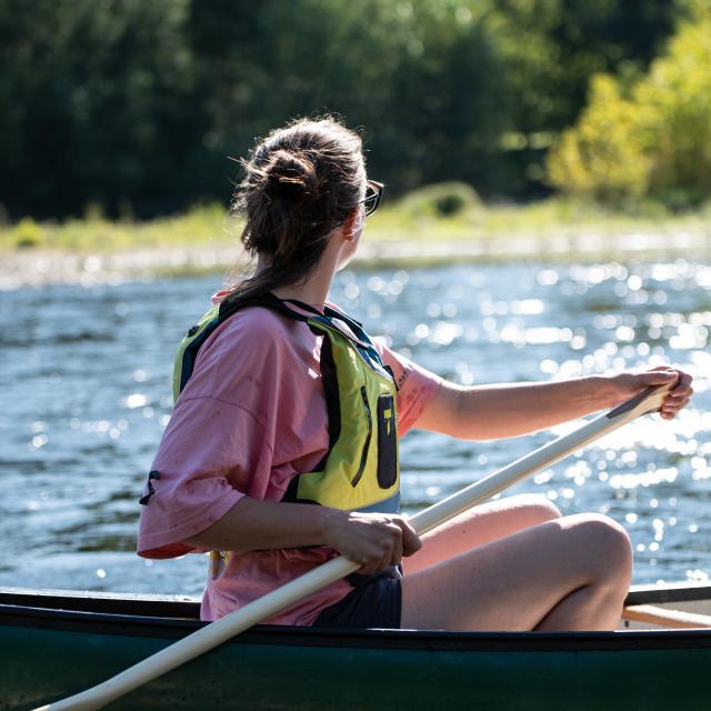 Canoe Dordogne Dan Courtice