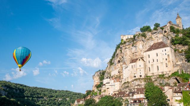 Dan Courtice Montgolfiere Rocamadour