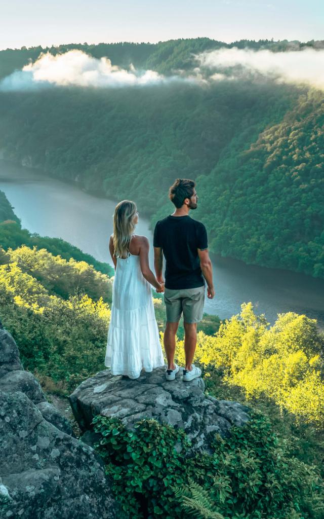 Point de vue sur la Vallée de la Dordogne