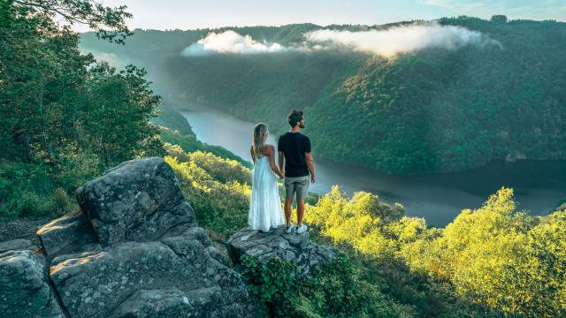 Point de vue sur la Vallée de la Dordogne