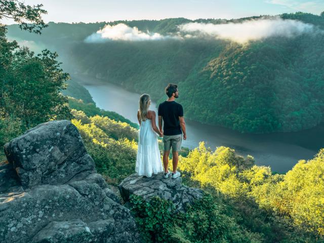 Point de vue sur la Vallée de la Dordogne