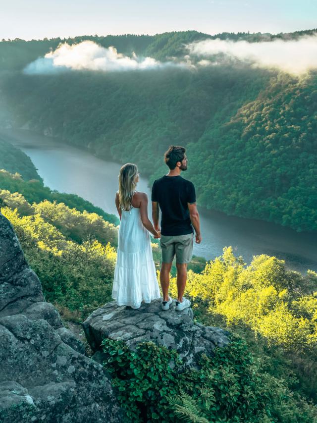 Point de vue sur la Vallée de la Dordogne