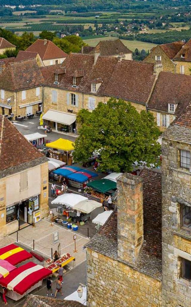 Domme Jour De Marché