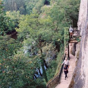 accès à la Roque Saint-Christophe