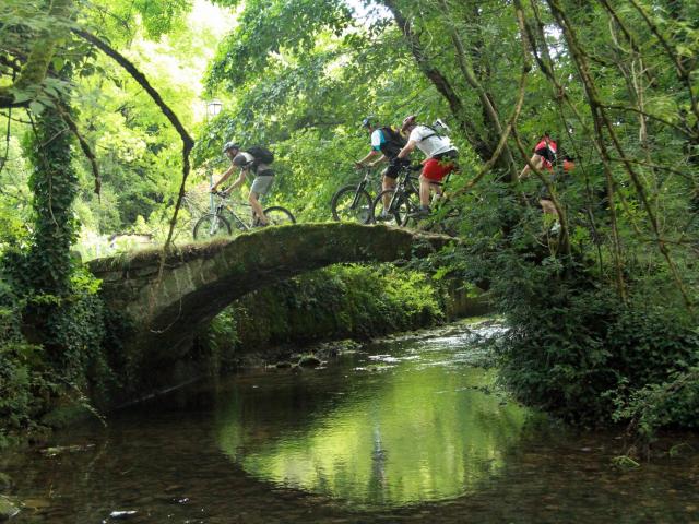 VTT au Lac du Causse