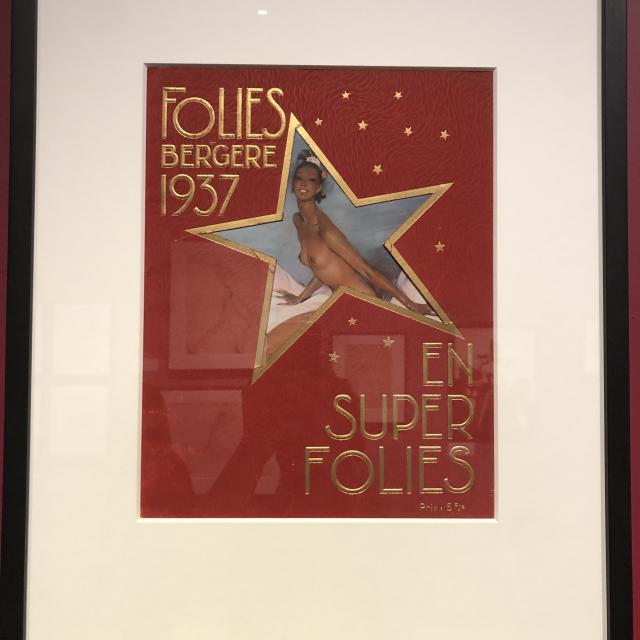 Affiche des Folies Bergères - exposition Joséphine Baker - Souillac