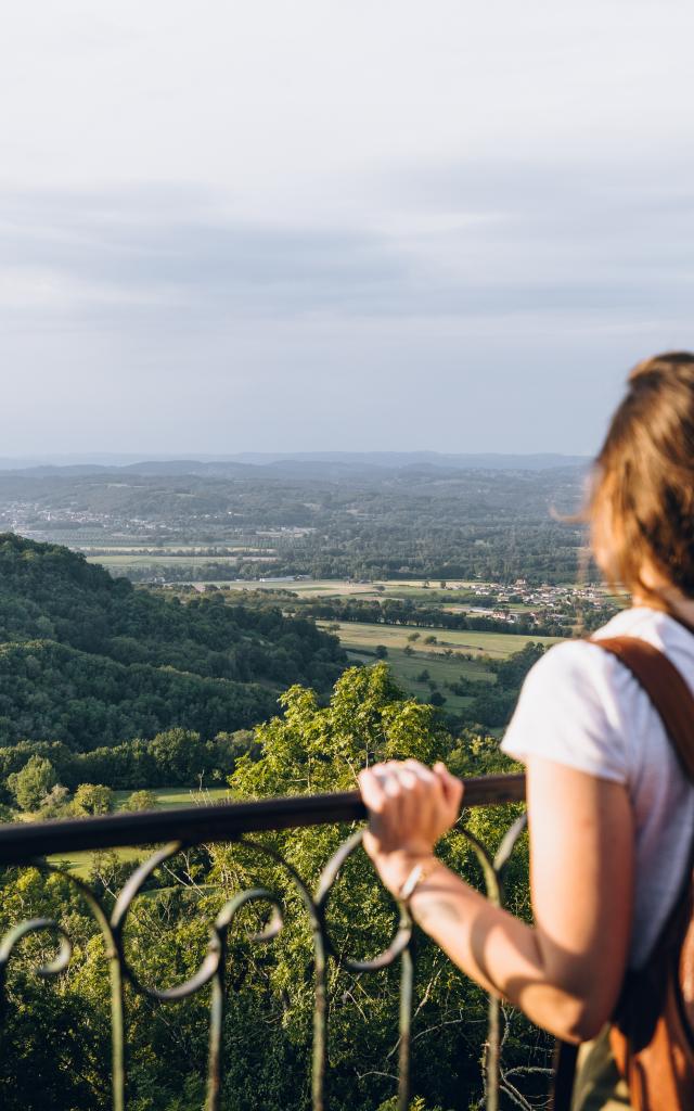 Vue depuis Loubressac