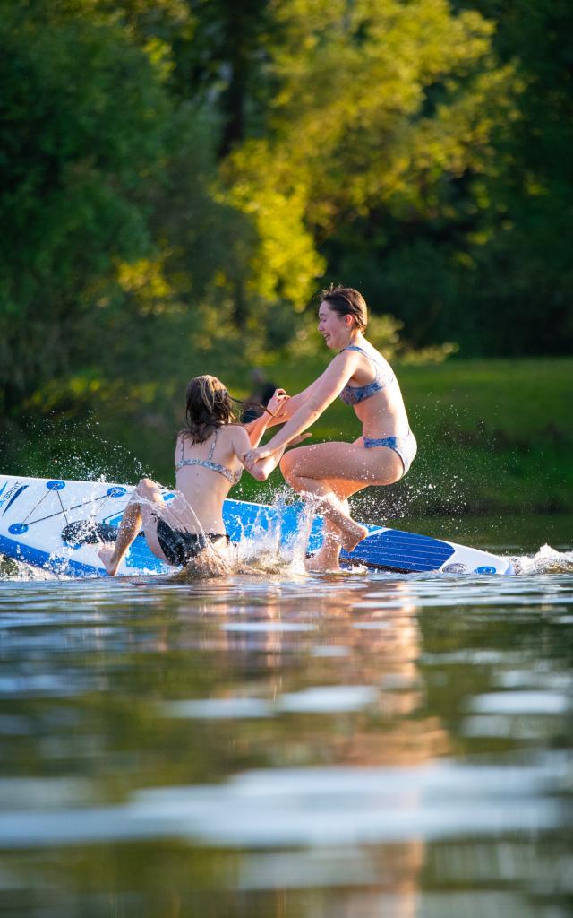 Paddle sur la Dordogne