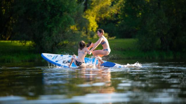 Paddle sur la Dordogne