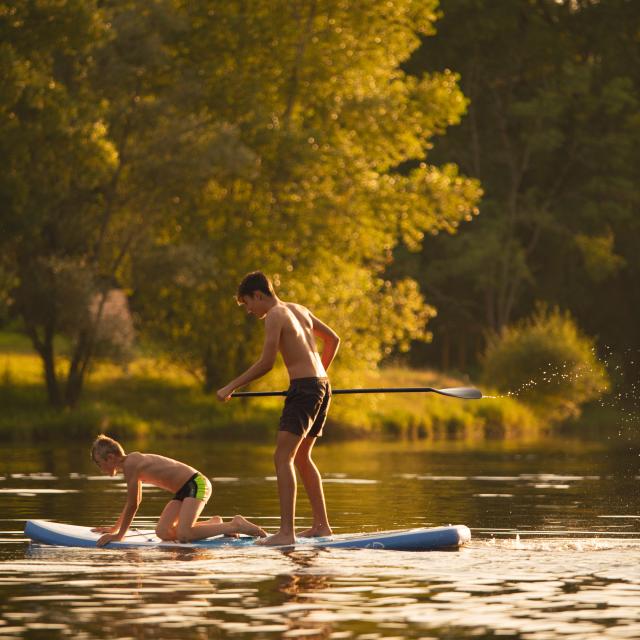 Paddle sur la Dordogne