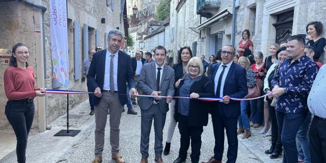 Inauguration Bureau Office Tourisme Rocamadour